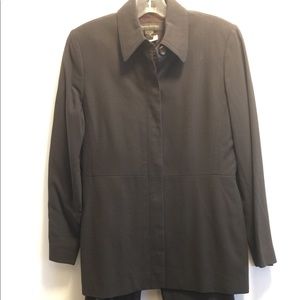 3pc Brown Wool  Suit Size 4/6